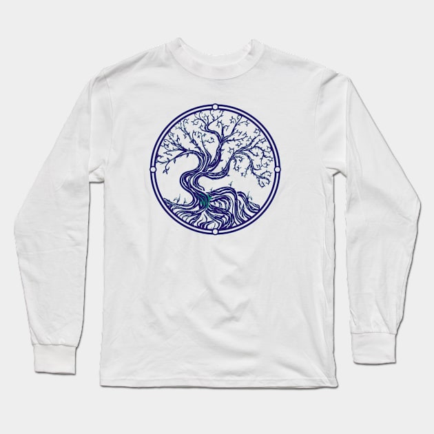 Tree Of Life IV Long Sleeve T-Shirt by Lees Tees